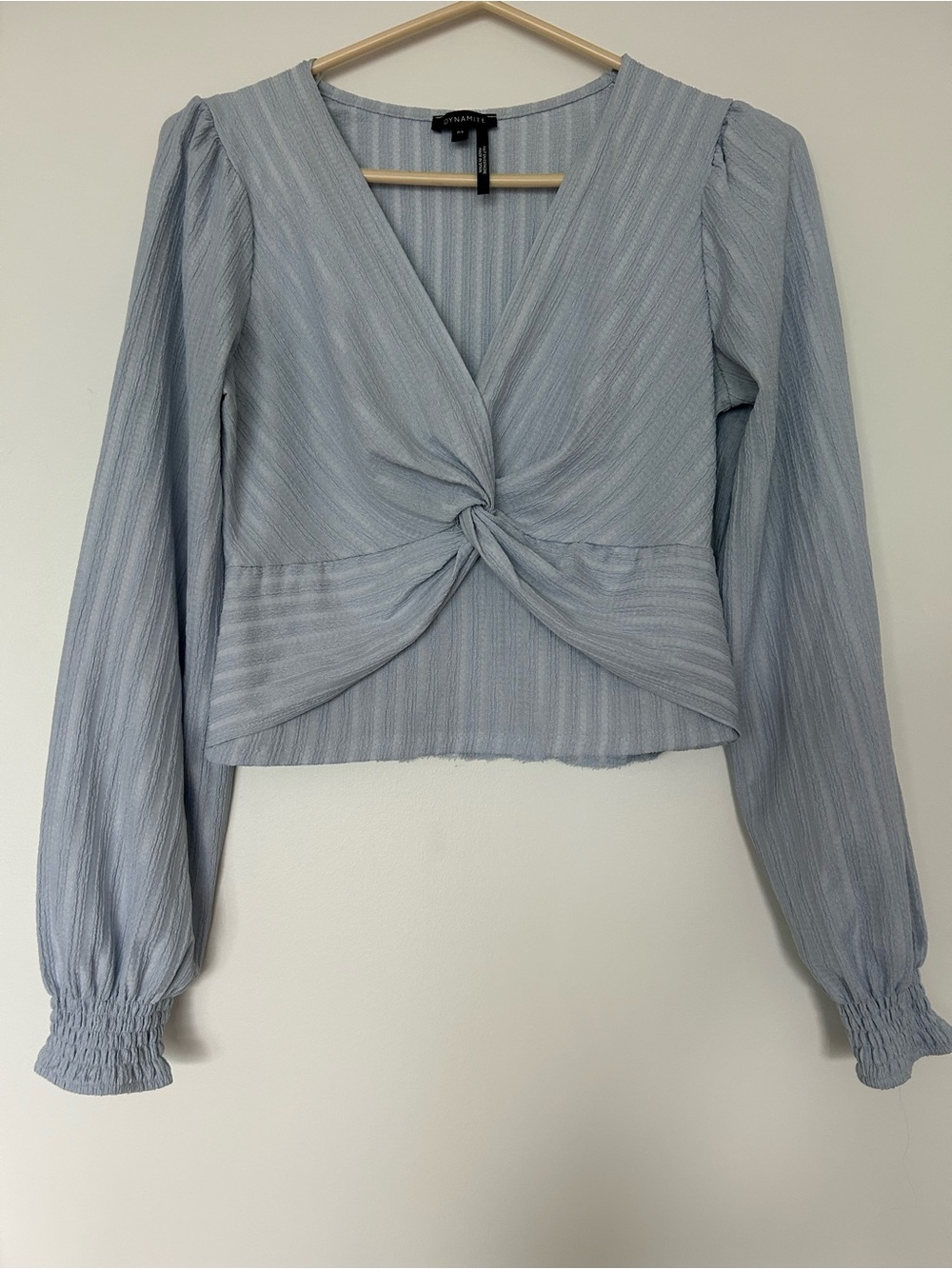 Dynamite long sleeve blouse sz S - Picture 3 of 13